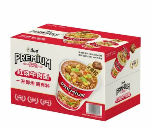 康师傅红烧牛肉面