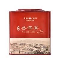 天福茗茶 普洱熟茶散茶茶叶罐装500g
