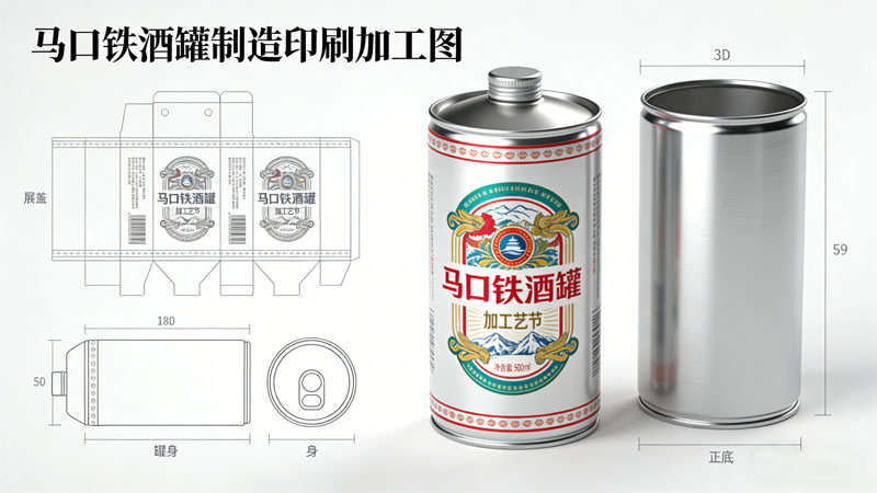 马口铁金属铁盒包装